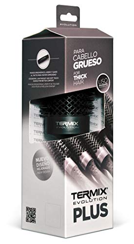 Termix Evolution Plus Ø43-Cepillo térmico redondo con fibras especialmente diseñadas para cabello grueso. Disponible en 8 diámetros y en formato Pack.