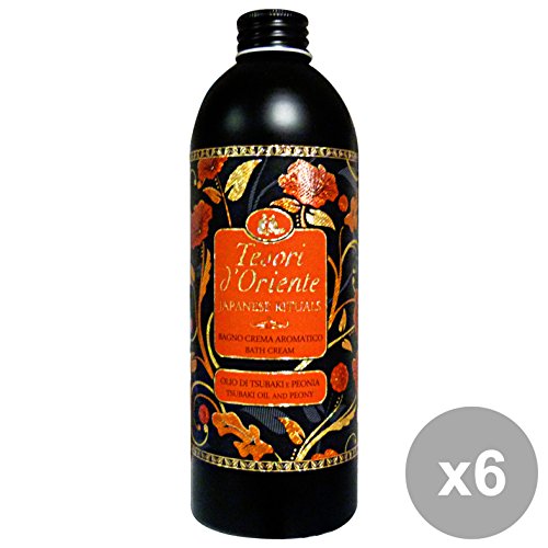 Tesori d 'oriente Juego 6 Baño Japanese Rituals 500 ml. saponi y cosméticos