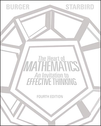 The Heart of Mathematics: An Invitation to Effective Thinking [With 3-D Glasses] (Key Curriculum Press)