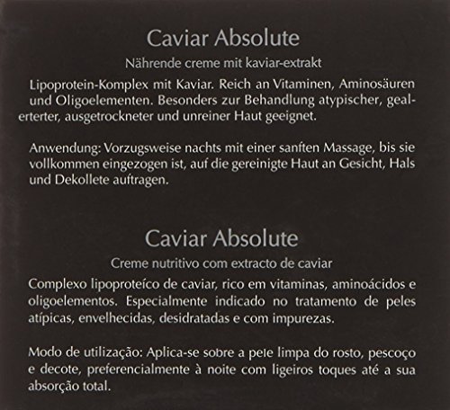 Thermal Teide Absolute - Crema nutritiva con extracto de caviar, 50 ml