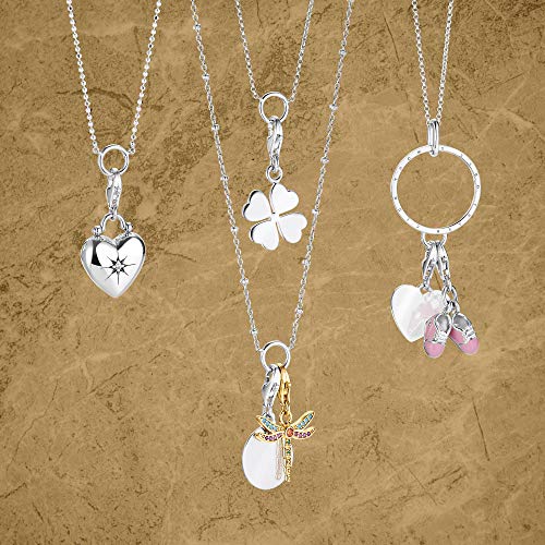 Thomas Sabo - Charm con Cierre para Mujer de Plata de Ley 925/1000