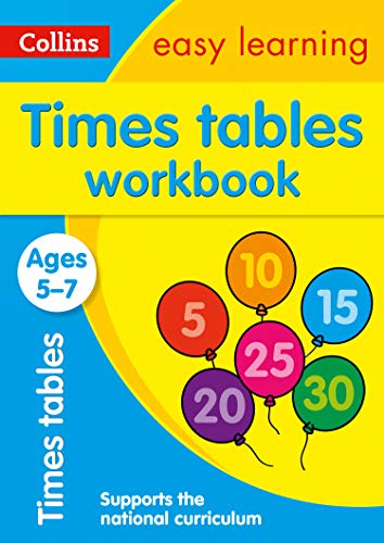 TIMES TABLES 5-7 WB (Collins Easy Learning KS1)