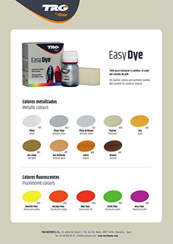 Tinte para calzado y complementos de piel TRG Easy dye # 405 Oro 25ml