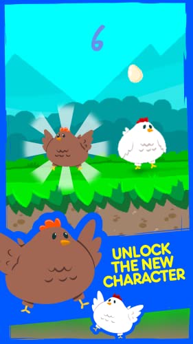 Tiny Chicken: Bouncy Egg Dash - juegos divertidos súper simples populares gratis (2018) sin wifi