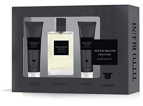 Titto Bluni Profumo Seduzione Uomo EdT 75ml/ Gel Baño 75ml/ After Shave 75ml