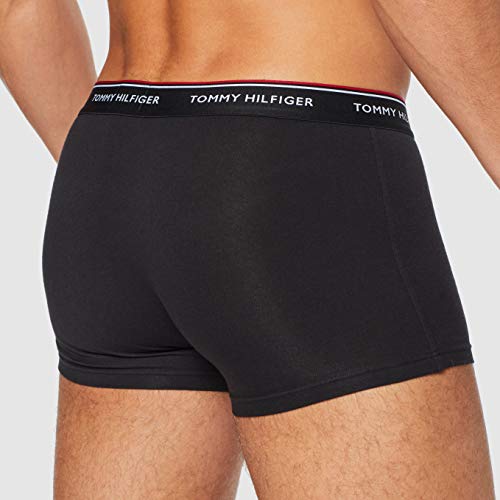 Tommy Hilfiger 3p Trunk Bóxer, Negro (Black 990), X-Large (Pack de 3) para Hombre