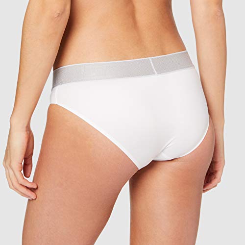 Tommy Hilfiger Bikini, Blanco (White 100), 40 (Talla del Fabricante: Large) para Mujer