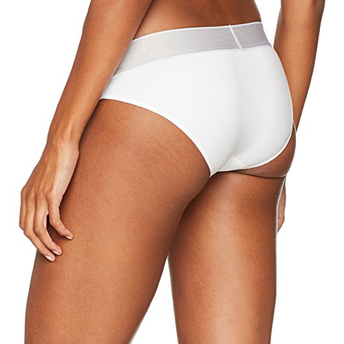 Tommy Hilfiger Bikini, Blanco (White 100), 40 (Talla del Fabricante: Large) para Mujer