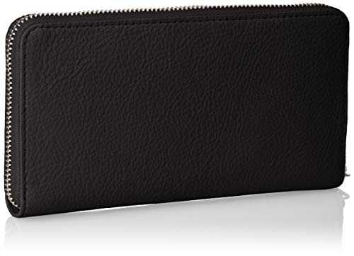 Tommy Hilfiger - Th Core Lrg Za Wallet, Carteras Mujer, Negro (Black), 2.5x10x19 cm (B x H T)