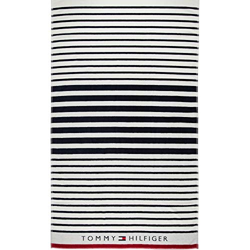 Tommy Hilfiger  - Toalla de Playa de algodón a Rayas Tommy hilfilger Sailor