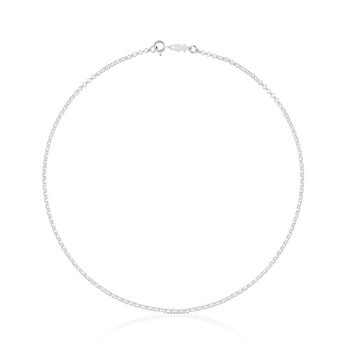 TOUS Collar cadena Mujer Plata de Primera Ley - Largo 40 cm