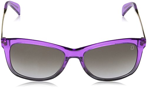 TOUS STO918-540AN9 Gafas de sol, Glittery Violet, 54 para Mujer