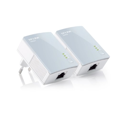 TP-LINK TL-PA411KIT - Nano Extensor de Red por línea eléctrica (AV500 Mbps, sin configuración), Blanco