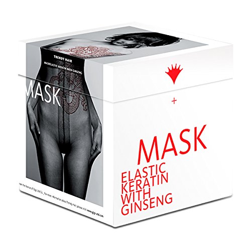 Trendy Hair Mask Elastic Keratin With Ginseng 500 Ml - 500 ml.