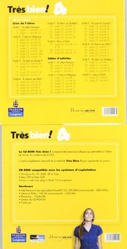 Très bien ! 4 cahier d'activités pack (français) (Tres Bien!) - 9788498372397