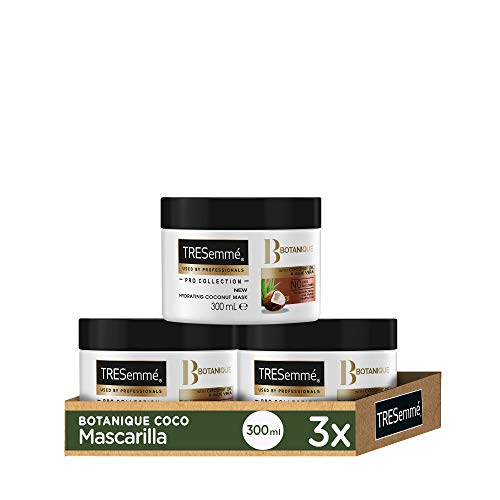 TRESemmé Mascarilla Botanique Coco - Pack de 3 x 300 ml (Total: 900 ml)