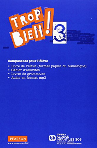 Trop bien ! 3 cahier d'activités pack - 9788498377101