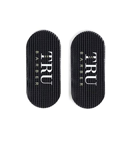 Tru Barber Hair Grippers para hombres y mujeres – Salón y peluquería, pinzas para el pelo para peinar, seccionar, cortar y colorear, agarre antideslizante, soporte para el cabello (negro/blanco)