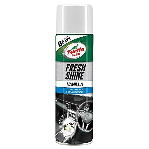 Turtle Wax 51790 Fresh Shine Limpiador Interior De Automóviles para Brillo Y Protección De Plástico Profumo Di Vaniglia Aroma De Vainilla 500Ml