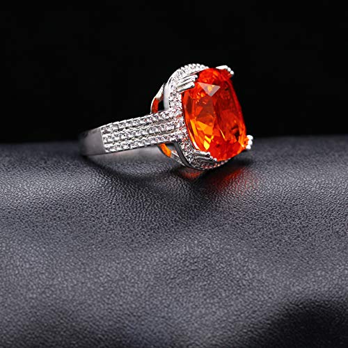 Uloveido Joyas de Moda para Hombres Grandes Creadas Diamond Party Cocktail Punk Anillos para Mujeres Niñas RA219