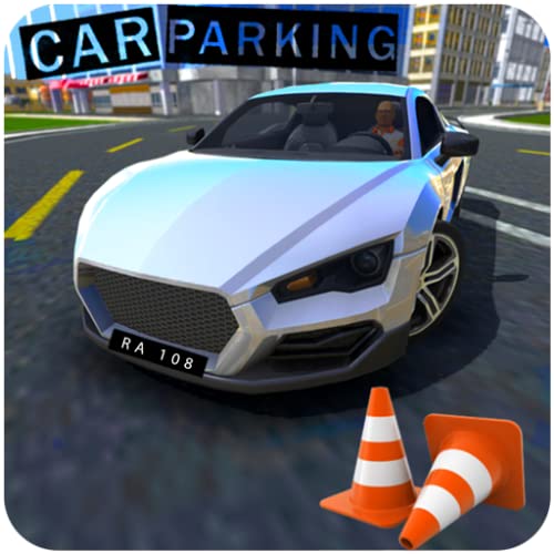 Ultimate 3D Car Driving Hard Parking Simulator School 2020: aprenda a conducir con vehículos clásicos en las carreteras de tráfico de la ciudad de Nueva York