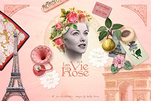 Un Air d'Antan - La Vie en Rose - Agua de colonia 55ml, fragancia de rosas y pachulí