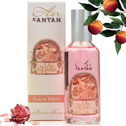 Un Air d'Antan - La Vie en Rose - Agua de colonia 55ml, fragancia de rosas y pachulí