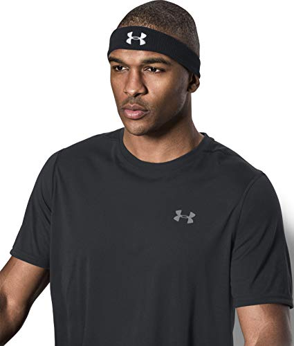 Under Armour UA Performance Headband Diadema Deportiva, Diadema Para Hombre Hombre Negro (Black) Talla Única