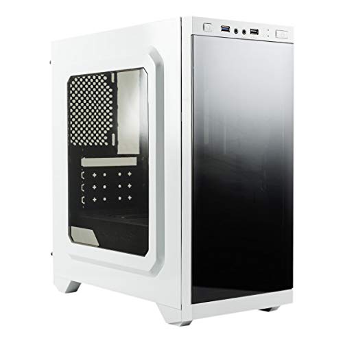 Unykach Armor C21 Torre Blanco Carcasa de Ordenador - Caja de Ordenador (Torre, PC, SPCC, Micro-ATX, Blanco, 0,5 mm)