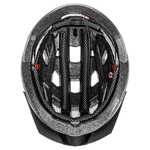 Uvex City i-Vo Casco de Ciclismo, Hombre, (Multicolor) Plata Oscuro/Burberry, 52-57 cm