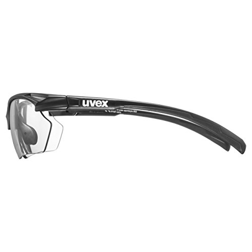 Uvex Sportstyle 802 Small V Gafas Deportivas, Unisex Adulto, Negro, Talla Única