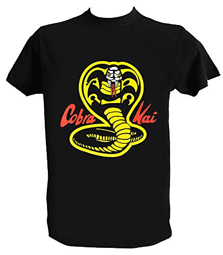 UZ Design Camiseta Cobra Kai Hombre Niño Fan Art Miyagi Do Karate Kid Peliculas 80, Niño 5-6 Años