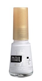 Valmy Pintauñas Nail Art Decorativo con Pincel de Precisión, Blanco