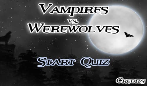 Vampires vs. Werewolves Quiz FREE