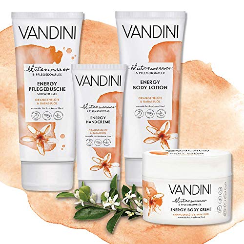 VANDINI Energy Eau de Parfum Mujer – Perfume para mujer con el aroma de naranja fresco y madera de cedro – Perfume para mujer, perfume para mujer (1 x 50 ml)