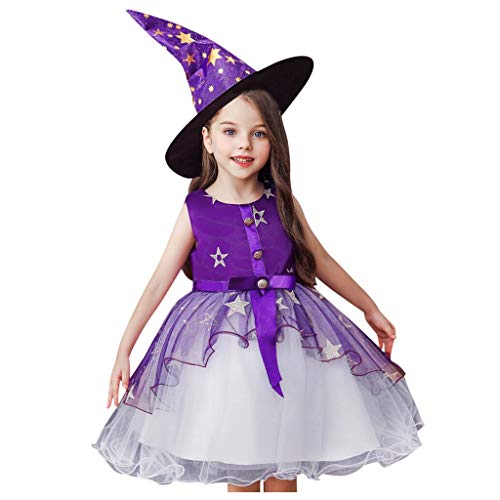 Vectry Niña Ceremonia Online Trajes De Halloween Vestidos De Niña De Fiesta Vestido Azul Niña Faldas De Tul para Niñas Vestidos De Niñas Elegantes Vestidos Niña 6 Años Vestidos Vestido Morado