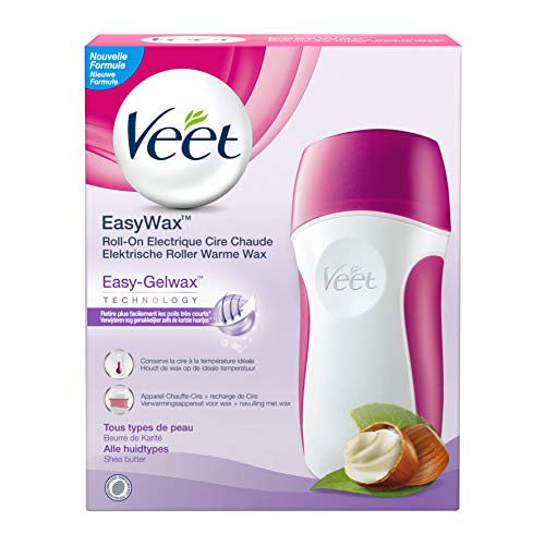 Veet EasyWax Roll On - Kit d'Epilation à la Cire