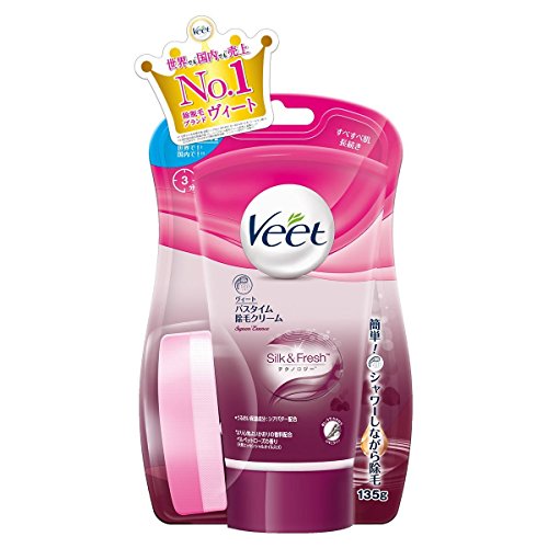 [Veet] Veet Supreme Essence Bathtime Hair Removal Cream 135g x 10 pieces