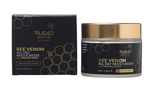 VENENO DE LA ABEJA NATURAL HIDRATANTE TODO EL DIA con MIEL DE MANUKA ACTIVA