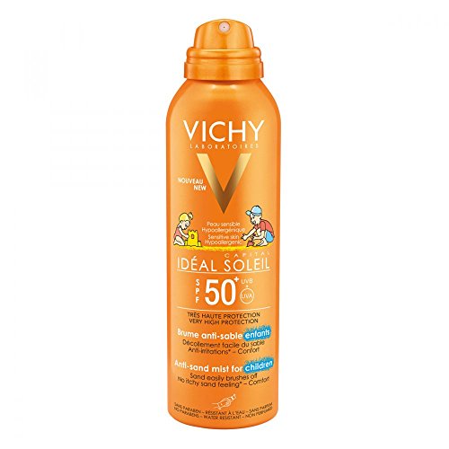 Vichy Idéal Soleil - Spray antiarena para niños, FPS 50+