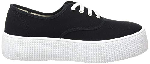 Victoria 1915 Doble Lona, Zapatillas para Mujer, Negro (Negro 10), 41 EU