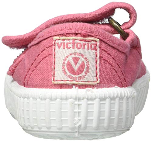 Victoria 1915 Mercedes Tira Lona Tintada, Zapatillas Unisex Adulto, Frambuesa, 19 EU