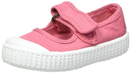 Victoria 1915 Mercedes Tira Lona Tintada, Zapatillas Unisex Adulto, Frambuesa, 19 EU