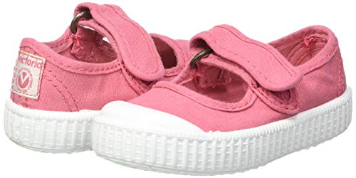 Victoria 1915 Mercedes Tira Lona Tintada, Zapatillas Unisex Adulto, Frambuesa, 19 EU