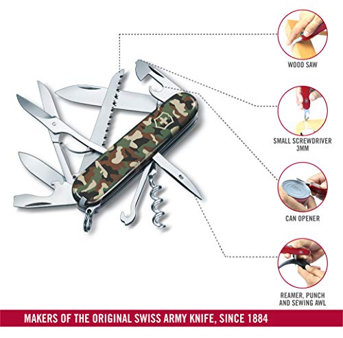 Victorinox 1371313NP Navaja Huntsman, Camuflaje 13713.94, camouflage, 91mm