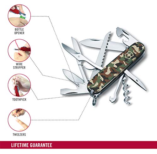 Victorinox 1371313NP Navaja Huntsman, Camuflaje 13713.94, camouflage, 91mm