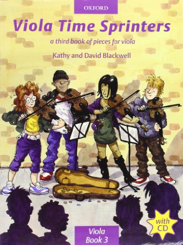 Viola Time Sprinters + CD: A third book of pieces for viola