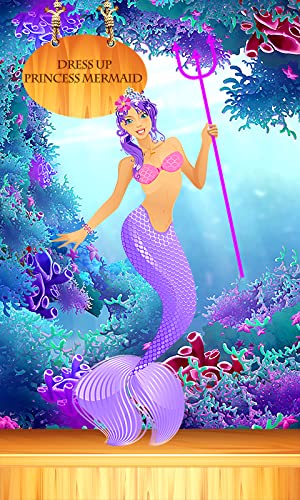 Viste a la princesa sirena