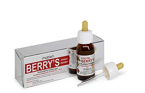 Vitamina C Suero Antiarrugas 60 ml - Elixir en gotas para tu piel. Ayuda a Eliminar Arrugas y Manchas. Fórmula más Completa con Vitaminas Cranberry - Raspberry - Strawberry. Facial.