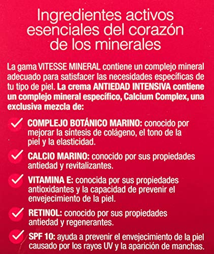 VITESSE Mineral Anti Edad 2X1, Negro, Estándar